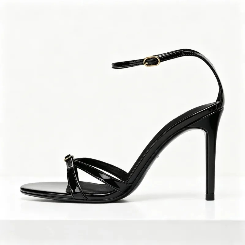 Women Shoes Branded - Sandali con tacco alto in pelle