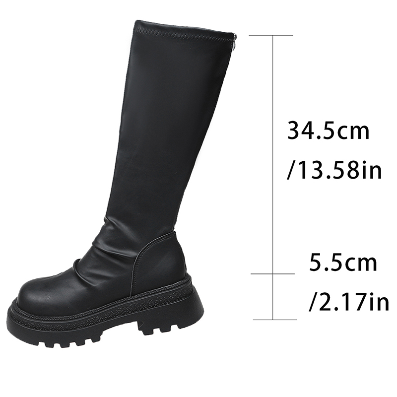 Stivali al ginocchio neri sexy - High Knee Heel Boots recensione e prezzo