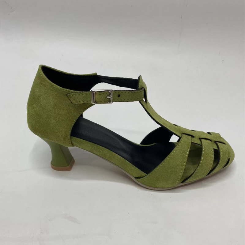 Sandali da donna verdi in camo - Women'S Shoes Kitten Heels recensione e prezzo