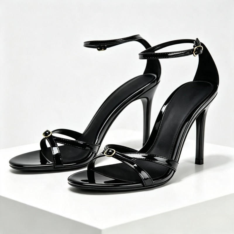 Sandali con tacco alto in pell - Women Shoes Branded recensione e prezzo