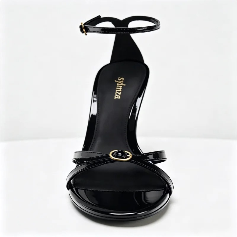Sandali con tacco alto in pell - Women Shoes Branded recensione e prezzo