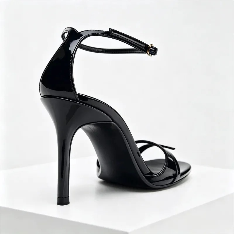 Sandali con tacco alto in pell - Women Shoes Branded recensione e prezzo