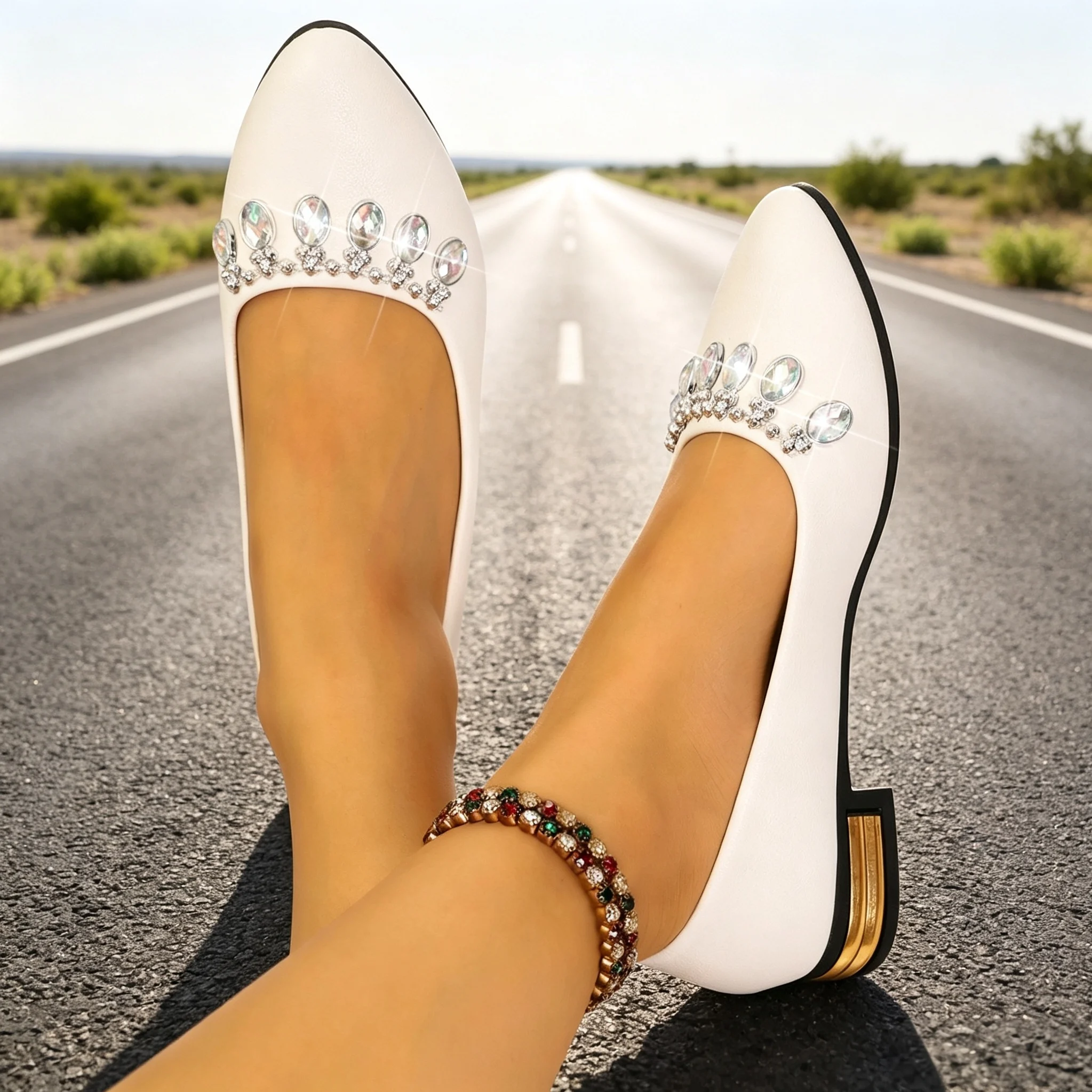 Scarpe Basse da Donna a Punta, - Women Shoes Casual recensione e prezzo