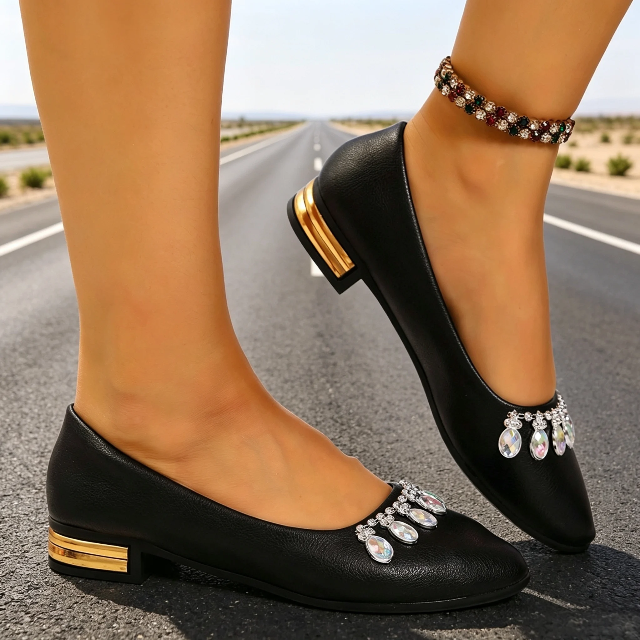 Scarpe Basse da Donna a Punta, - Women Shoes Casual recensione e prezzo