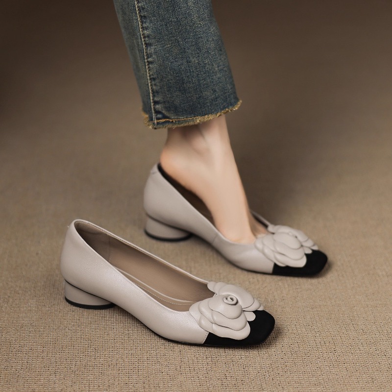 Scarpa singola Camelia a blocc - Women'S Shoes Kitten Heels recensione e prezzo