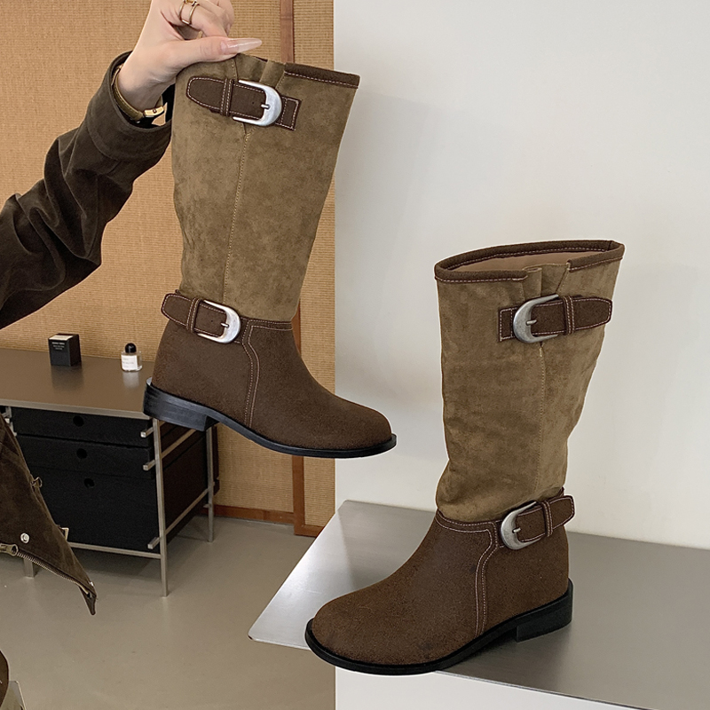 Eilyken Stivali Invernali Retr - High Knee Heel Boots recensione e prezzo