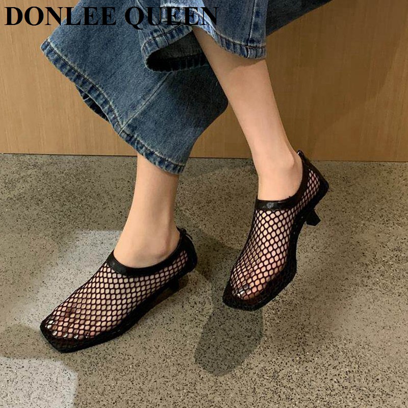 Sandali mule vintage con punta - Women'S Shoes Kitten Heels recensione e prezzo