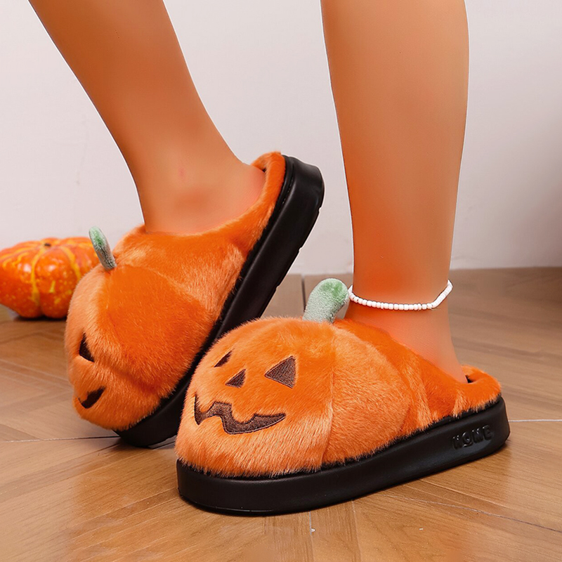 Pantofole 3D a Forma di Zucca  - Women Shoes For Winter recensione e prezzo