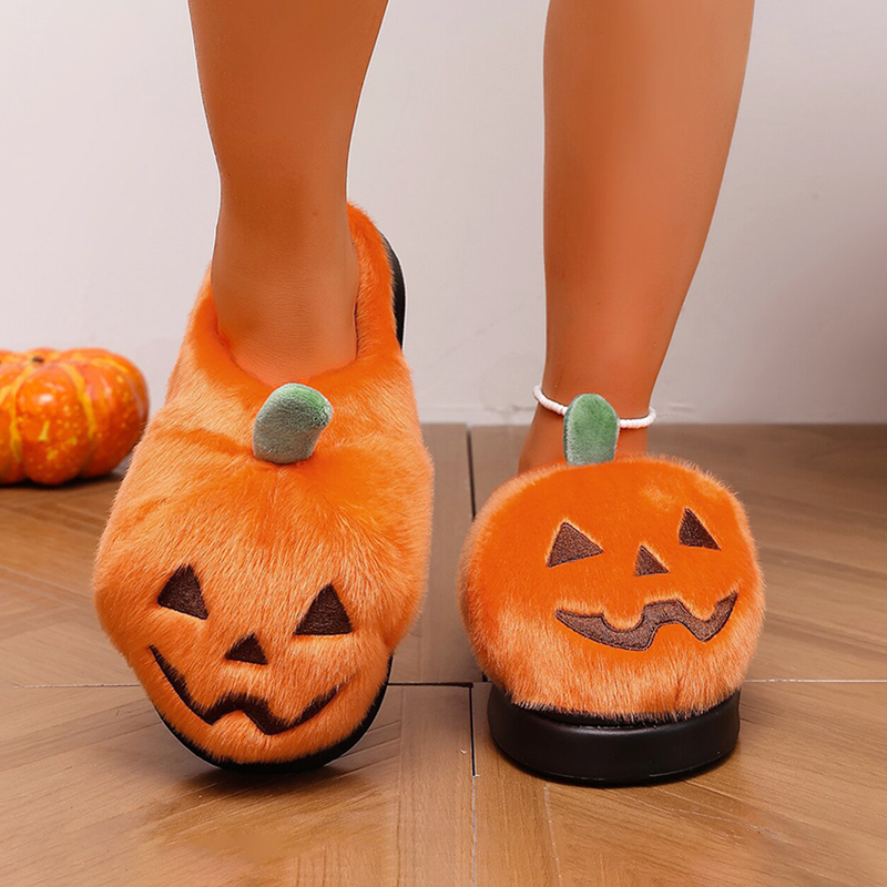 Pantofole 3D a Forma di Zucca  - Women Shoes For Winter recensione e prezzo