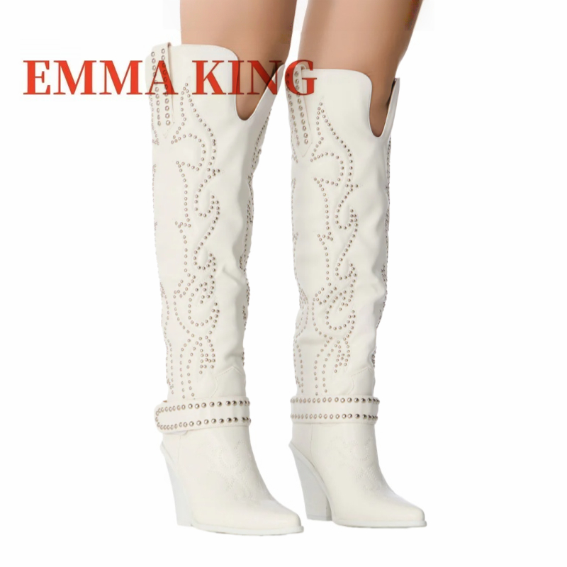 Stivali al ginocchio da donna  - Western Cowgirl Boot recensione e prezzo