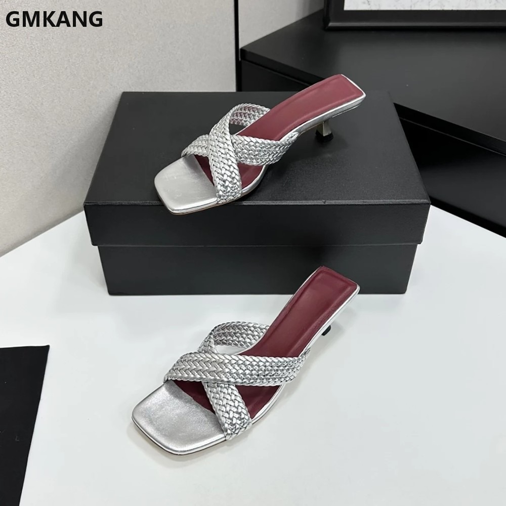 Mules con tacco a spillo a pun - Women'S Shoes Kitten Heels recensione e prezzo